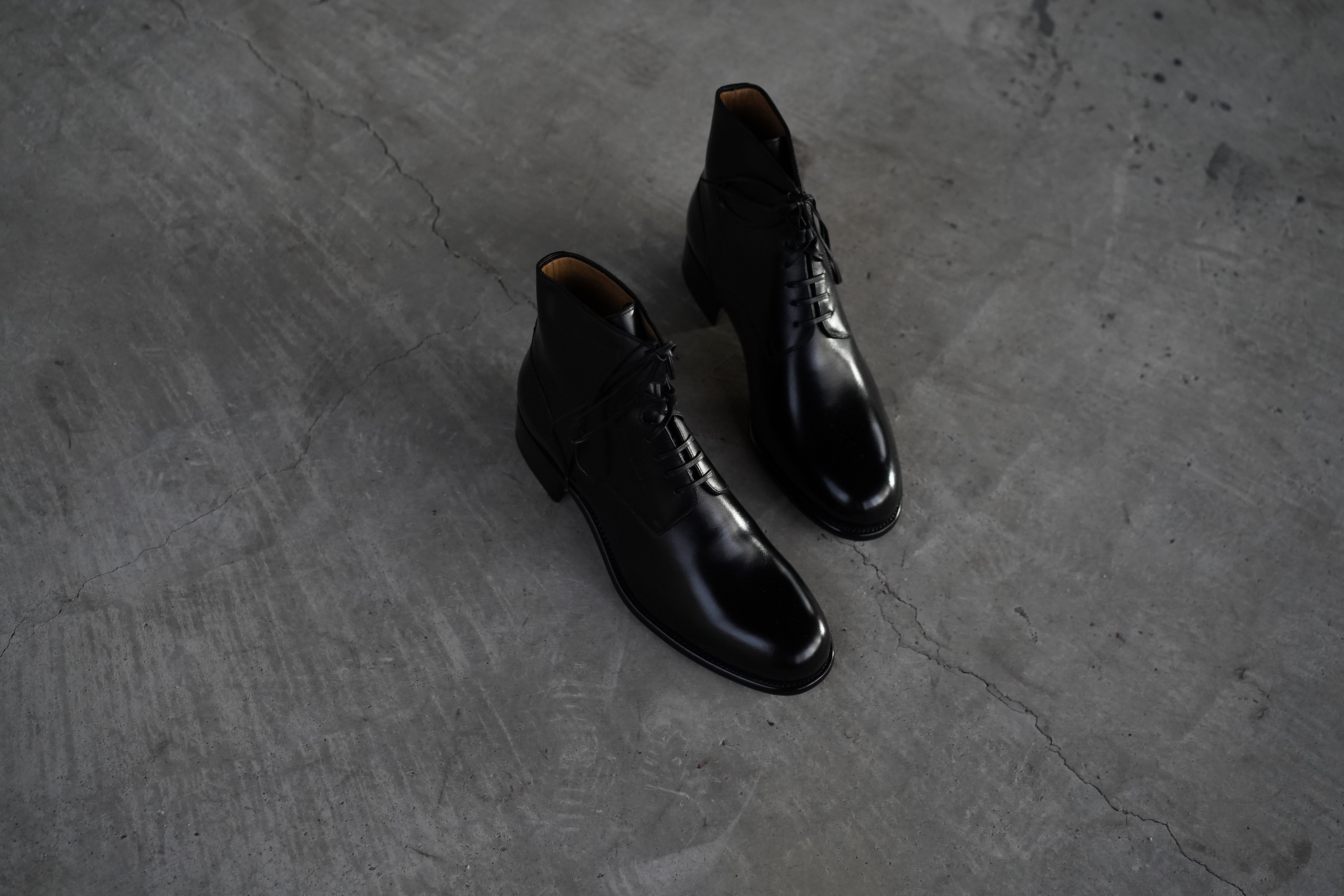 新着入荷の通販 Le Roxanne | boots derby Toe Plain Yucca's 靴