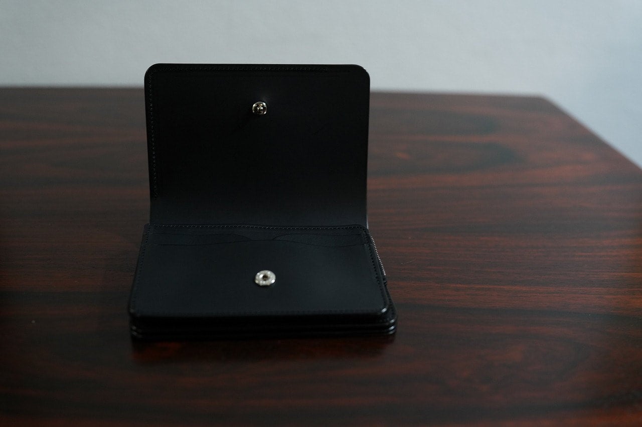 小物 forme cordovan black Exclusive forme short wallet cordovan black Exclusive 『25SS PRE ORDER