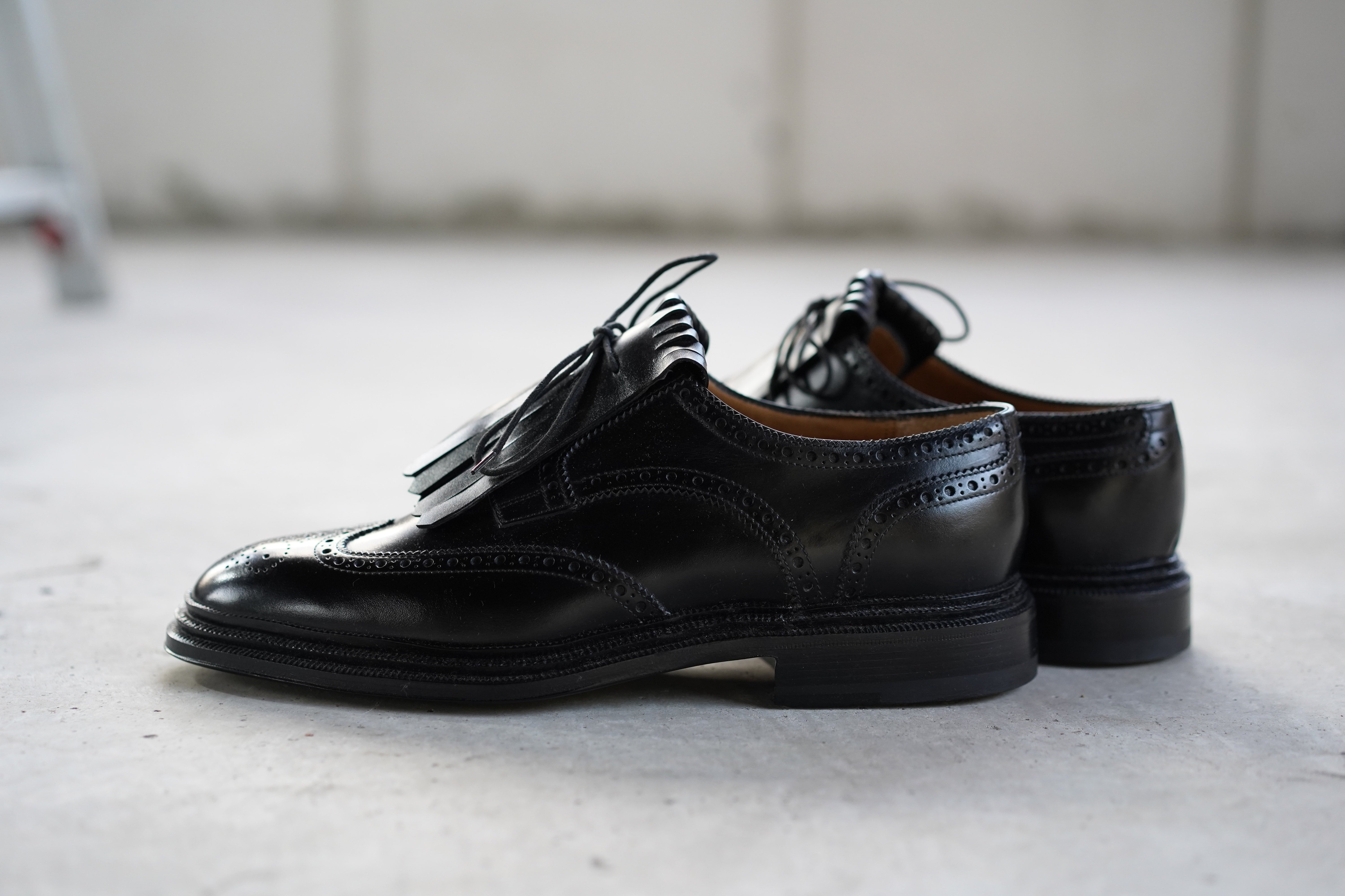 Le Yucca's full brogue derby with kilties | Roxanne