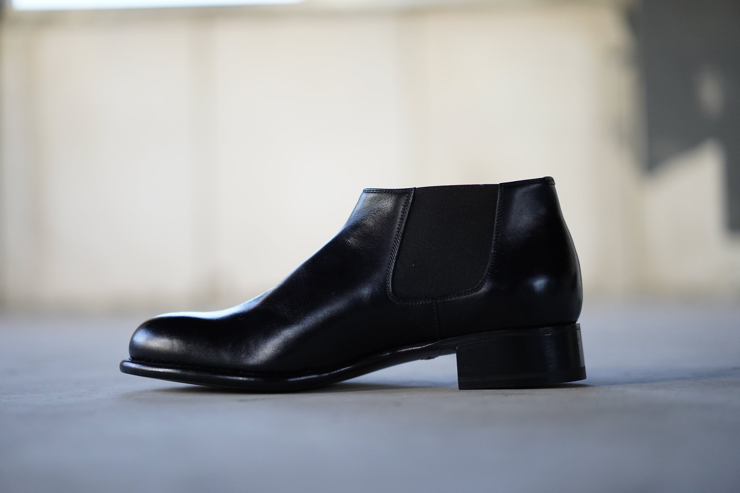 shinya Triela brown wool cashmere serge-
